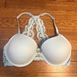 DONATED | Gilligan & O’Malley Light Blue Lace Racerback Bra, 36D 💙